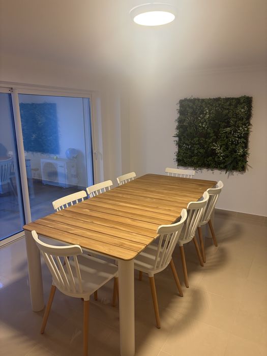 Mesa jantar + cadeiras NOVO