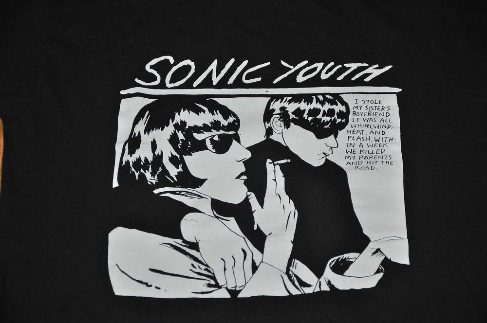 SONIC YOUTH - Koszulka rozm.M +  CD "Dirty" - OKAZJA !