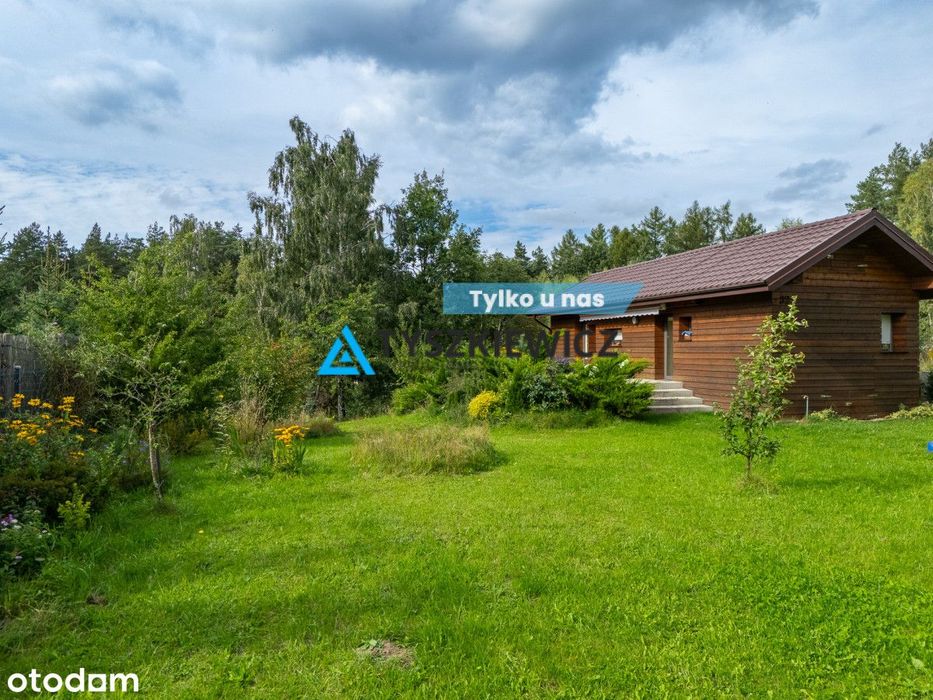 Domek letniskowy na Kaszubach, jeziora, las, cisza