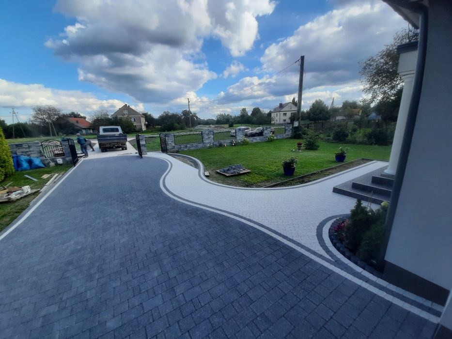 Brukarstwo Układanie Kostki brukowej kostka brukowa