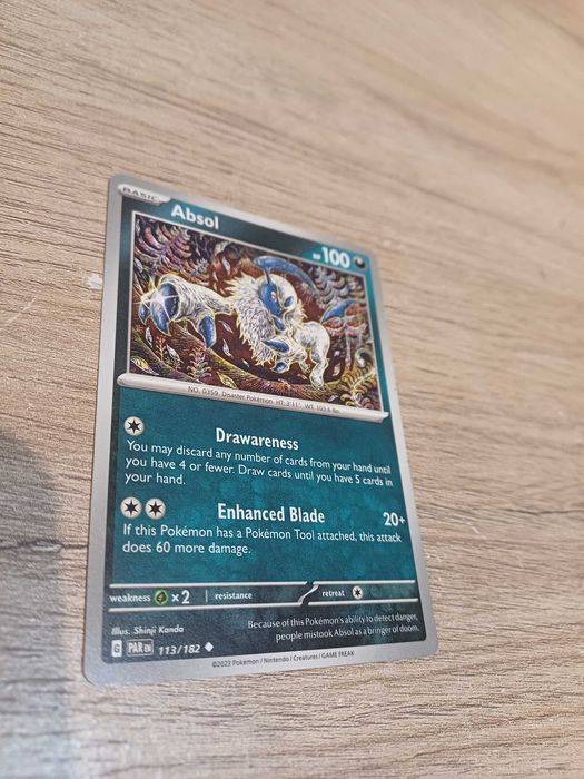 Carta Pokémon Absol #113
