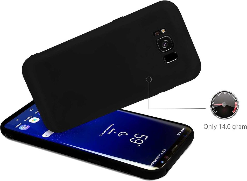 Etui Slim Matt do Samsung Galaxy S8 Plus G955F + Szkło Hartowane