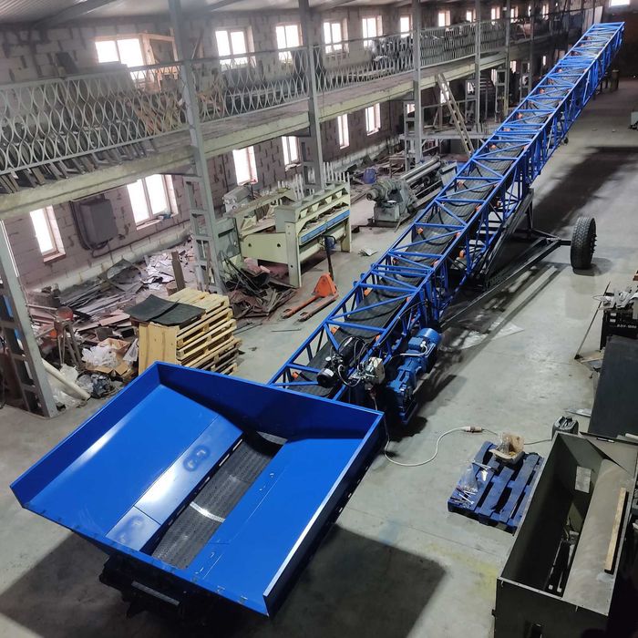 Стрічковий конвеєр для барж, суден, вагонів від виробника СК- 650Х22