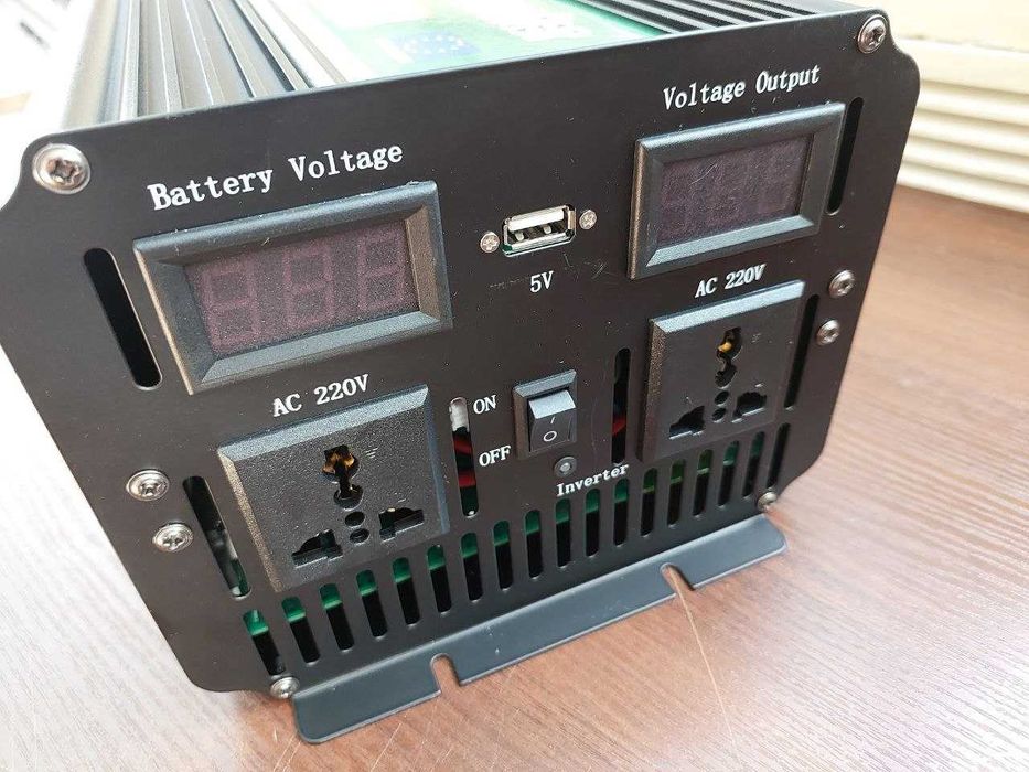 Преобразователь 12 220 9000W (рабочая 7200w, пиковая 9000w). Инвертор