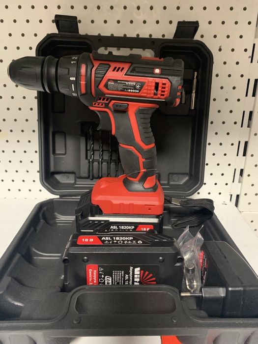 Дрель-шуруповерт аккумуляторная Vitals AU 18/2KP QC