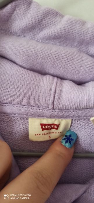 Bluza levis S kaptur