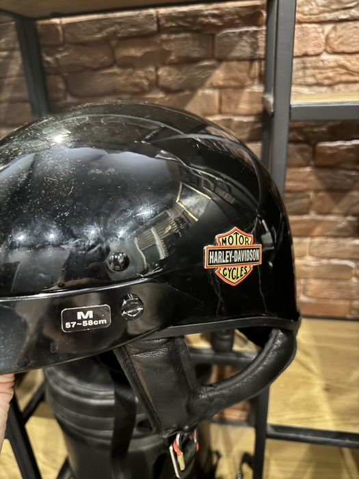 Відкритий шолом -каска ,полулицевик Harley-Davidson (оригінал)