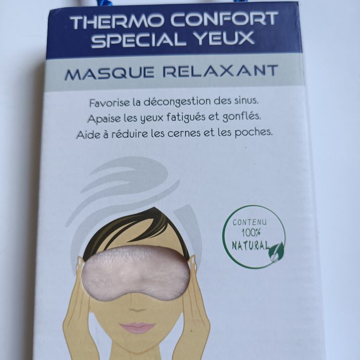 Maska relaksująca na oczy 100% natural