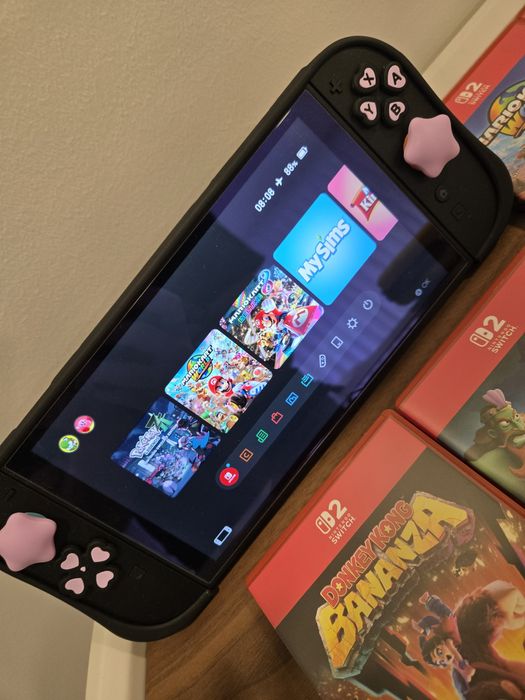 Nintendo switch 2 com jogos e garantia