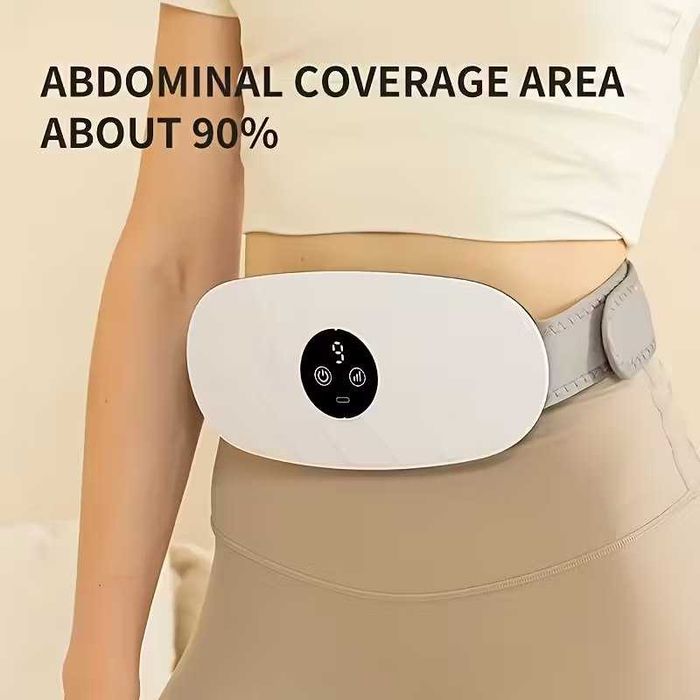 Massagem abdominal e  lombar  LED, 9 níveis. Carregamento USB. Novo.