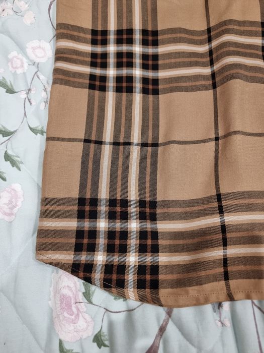 Сорочка  класична чоловіча H&M підліткова нова в клітинку віскоза