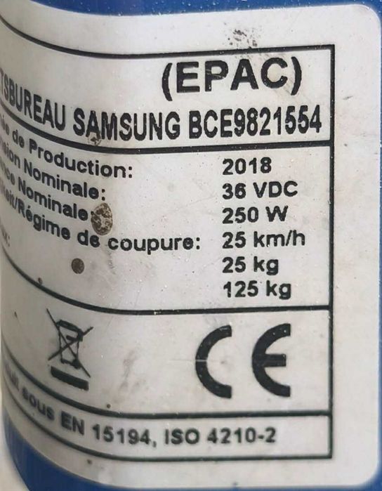 Rower elektryczny Czytaj dobrze opis .