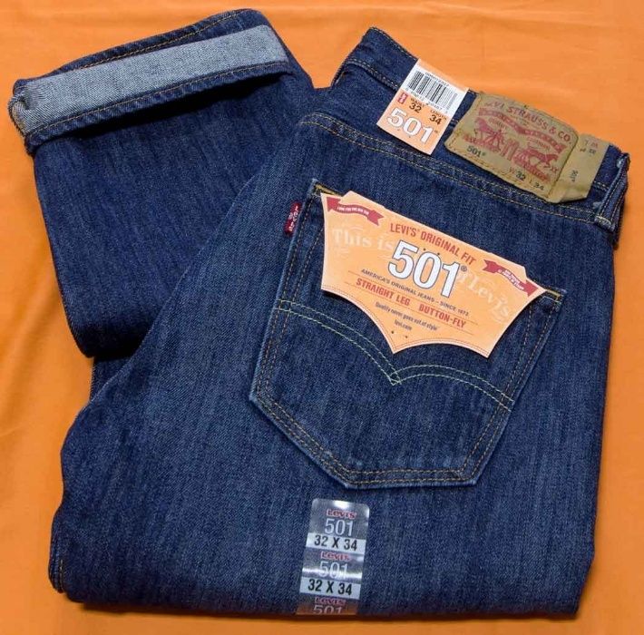 Джинси Levis 501, 502, 505, 511, 512, 513, 514, 517, 541, 550, 559 США
