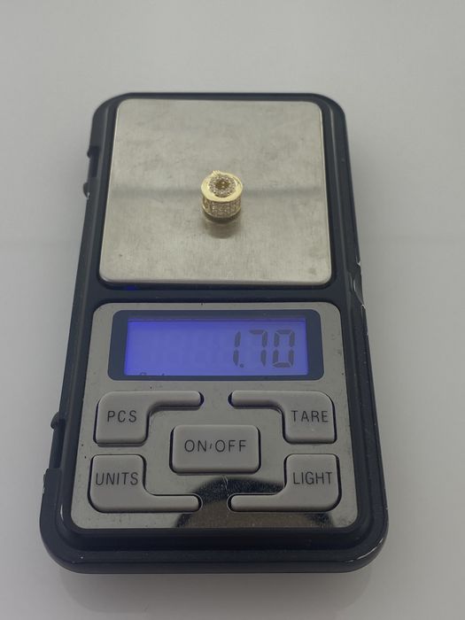 Złoty element charms na bransoletkę Pandora, Próba 585. Nowy (4133)