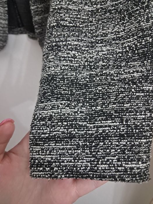 Blaser preto e branco