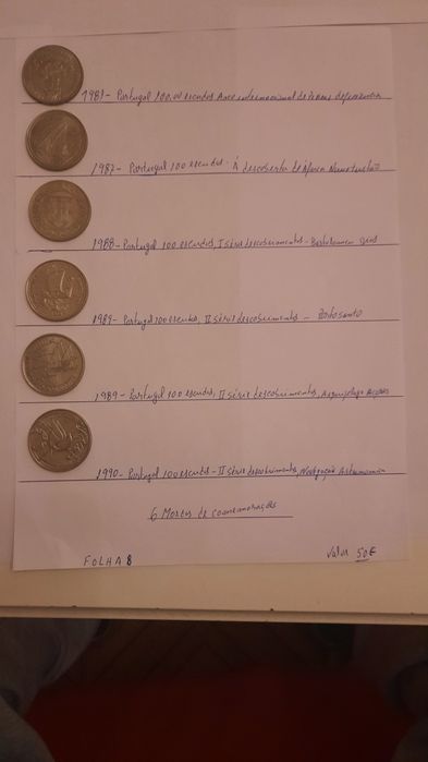 Moedas de colecção de Portugal