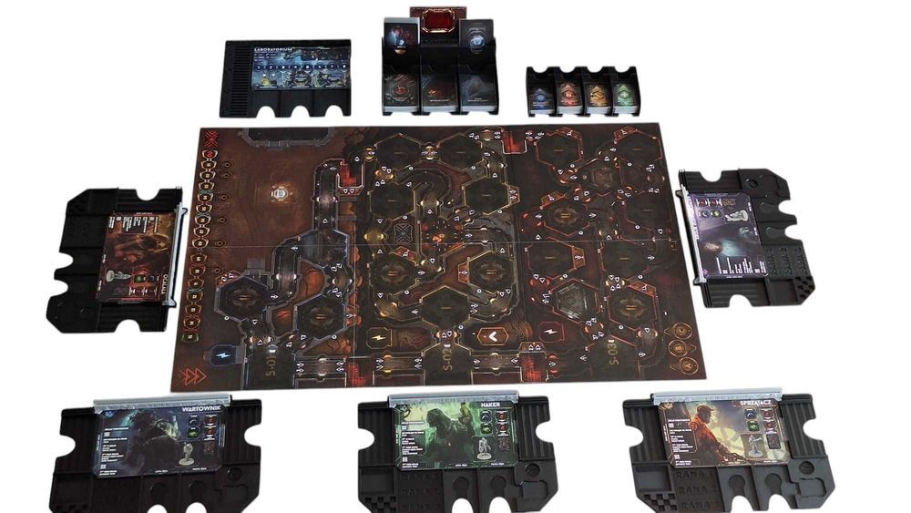Nemesis Lockdown zestaw podjaników pasujący do gry planszowej + Gratis