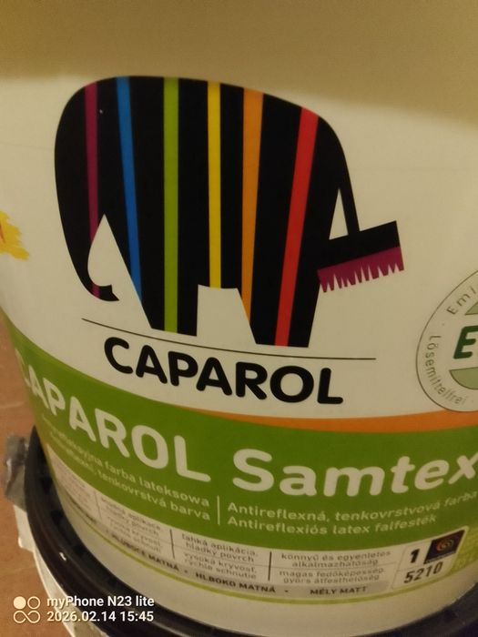 Caparo Jasny beż l farba do wewnątrz emulsja