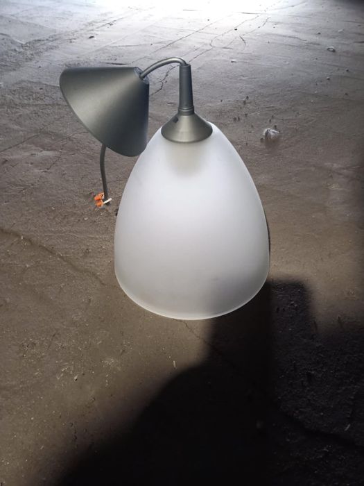 Szklany żyrandol do kuchni