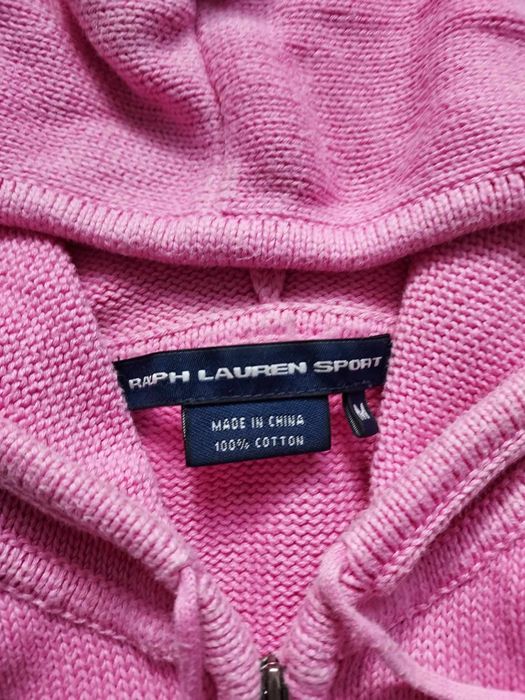 Piękny sweterek z kapturem Ralph Lauren