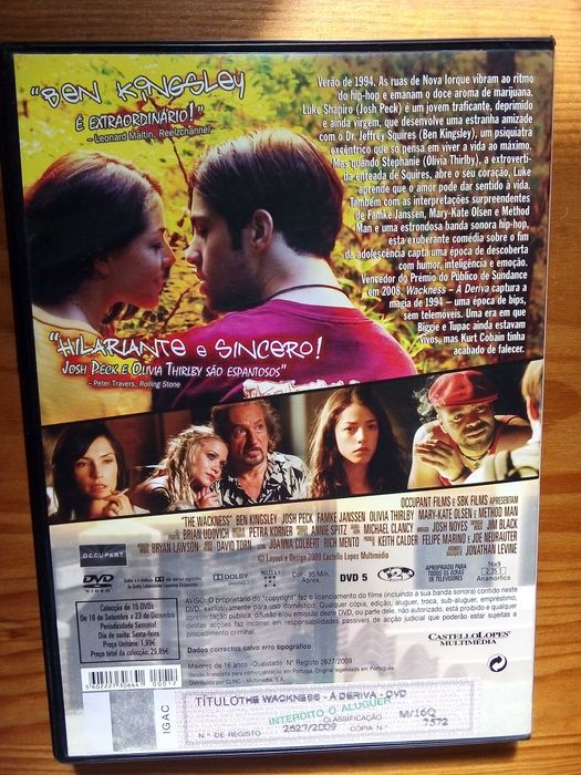 À Deriva Wackness - Jonathan Levine