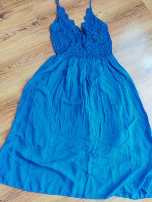 Nowa sukienka r 36/38 kobalt