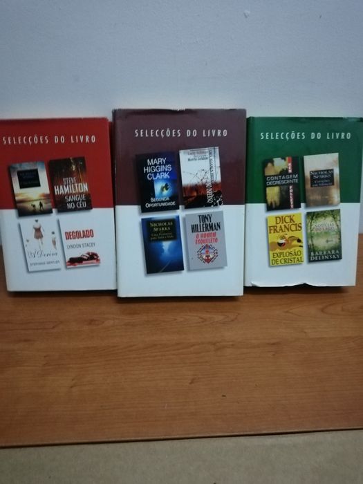Vendo três livros