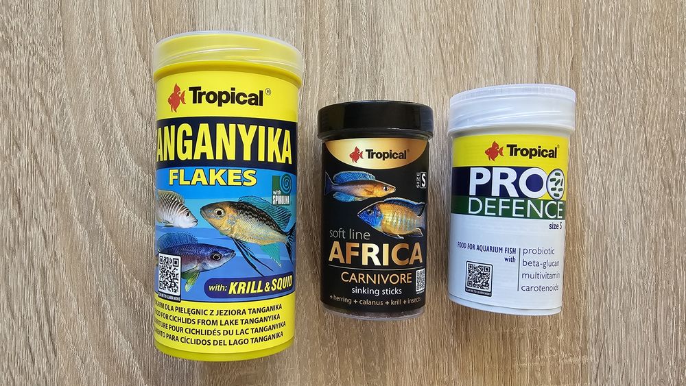 Pokarmy dla ryb firmy TROPICAL