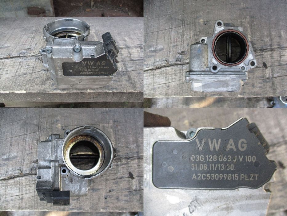 Заслонка дроссельная электрическая Skoda Volkswagen Seat Audi