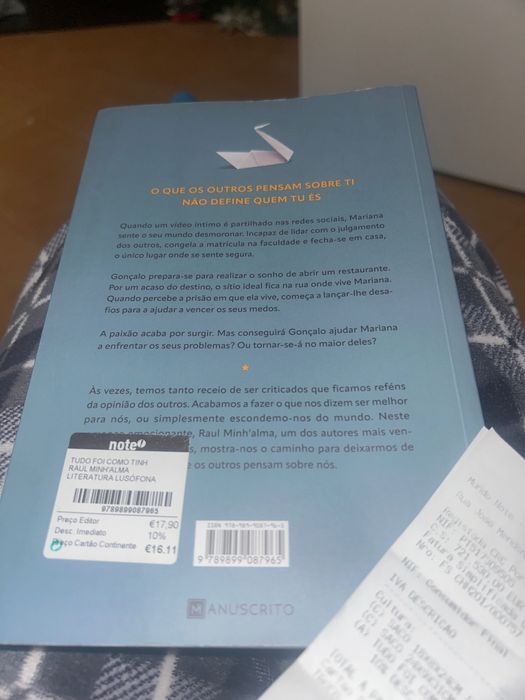 Livro “Tudo foi como tinha de ser”