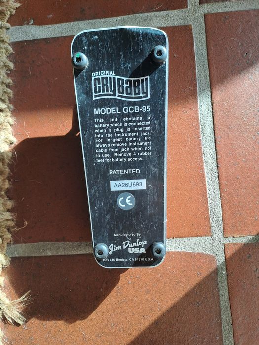 Pedal guitarra  crybaby