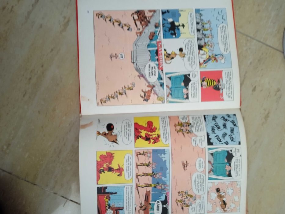 Banda desenhada Lucky Luke