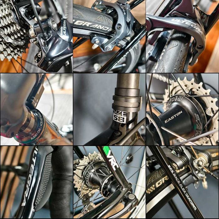 VOTEC VRC r. 58 | 7,3 kg! | Ultegra Di2 | Karbon Easton | Jak Nowy