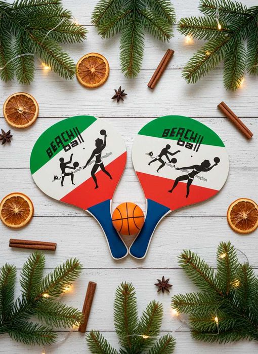 Набір для пляжного Тенісу подарунок на Новий рік