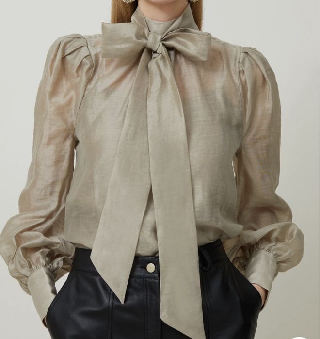 Блуза льон Karen Millen