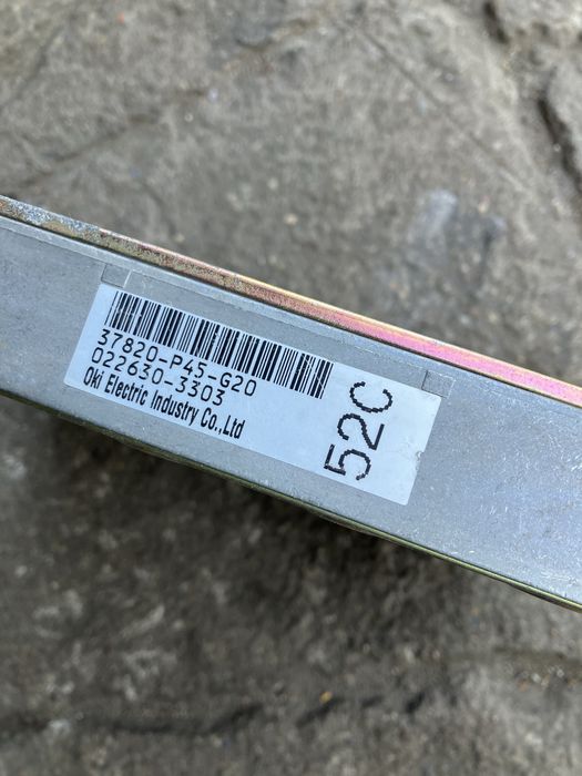 Honda Accord V - sterownik silnika