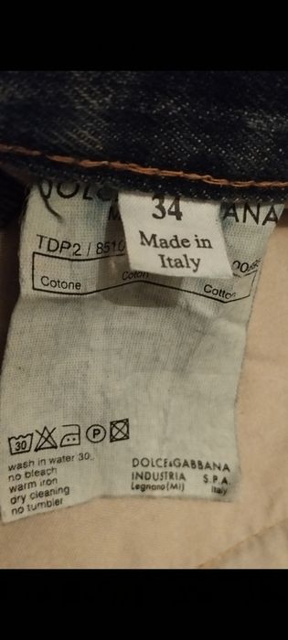 Calça de ganga Dolce & Gabbana