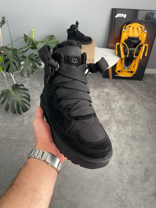 Жіночі утеплені високі  UGG Highmel Sneaker High Black
