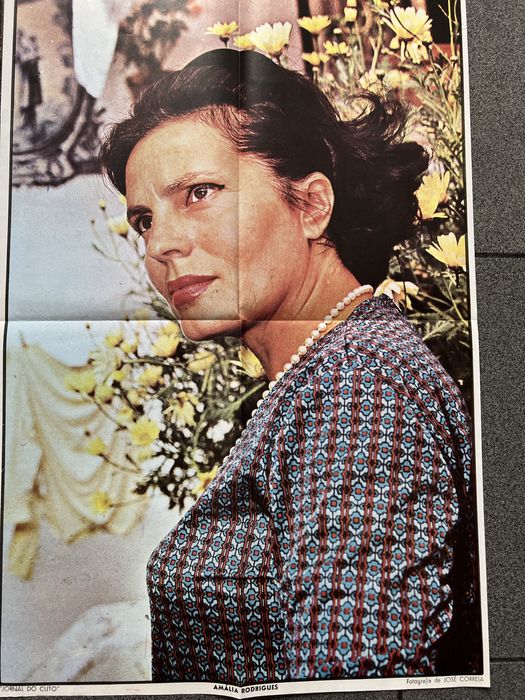 AMÁLIA RODRIGUES - Poster Gigante antigo