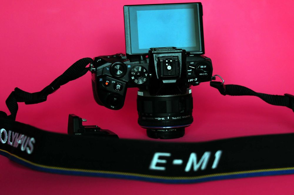 Olympus OM-D E-M1 корпус +вспышка Olympus в подарок 14-42