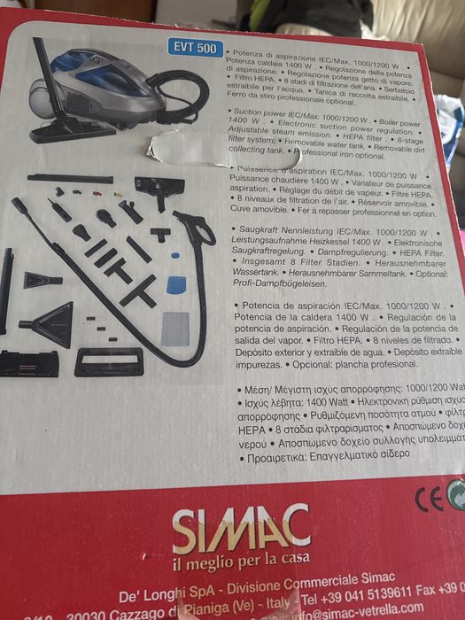 Aspirador / máquina de limpeza profissional