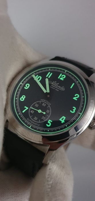 Atlantic Worldmaster Original Heritage Grey Automatic - Swiss Made