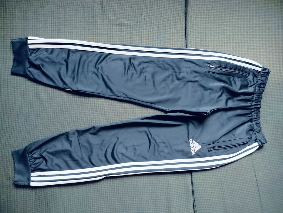 spodnie adidas rzadkie z paskiem bialym duzo zdjec wysylka 1zl