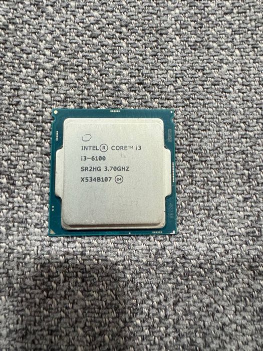 Intel core i3 i3-6100 3.70GHz