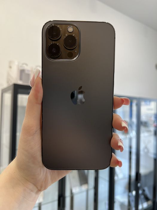 Telefon iPhone 13 PRO MAX 128GB Czarny Apple Gwarancja iTrade