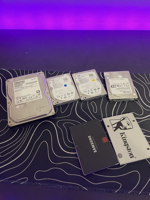 SSD та HDD диски 120gb/512gb ,ссд та хдд диски, працюючі