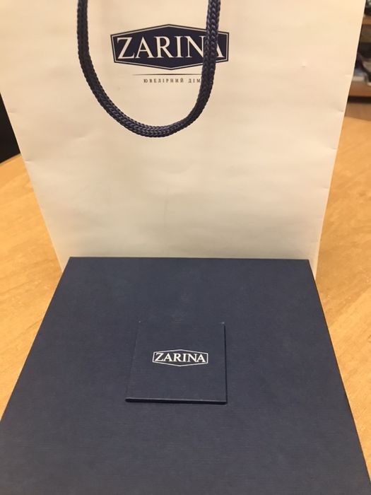 Кольє з білого золота Zarina