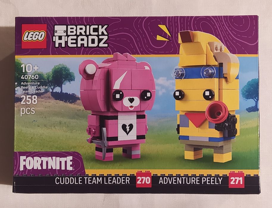 Klocki Lego BrickHeadz 40760 - Przygodowy Skórek z Tropików i Dowódczyni Drużyny Przytulanek