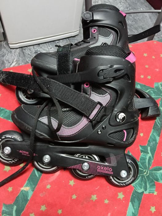 Patins em linha usados