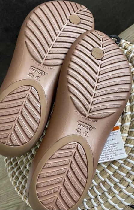 Crocs japonki serena flip brązowe W9 39/40